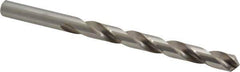 Cleveland - Letter R 118° High Speed Steel Jobber Drill - Bright Finish, Right Hand Cut, Spiral Flute, Straight Shank, 4-3/4" OAL, Standard Point - Apex Tool & Supply