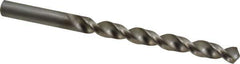 Cleveland - Letter P 118° High Speed Steel Jobber Drill - Bright Finish, Right Hand Cut, Spiral Flute, Straight Shank, 4-5/8" OAL, Standard Point - Apex Tool & Supply