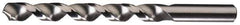 Cleveland - Letter Y 118° High Speed Steel Jobber Drill - Bright Finish, Right Hand Cut, Spiral Flute, Straight Shank, 5-1/4" OAL, Standard Point - Apex Tool & Supply