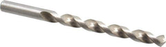 Cleveland - 11/32" 118° High Speed Steel Jobber Drill - Bright Finish, Right Hand Cut, Spiral Flute, Straight Shank, 4-3/4" OAL, Standard Point - Apex Tool & Supply