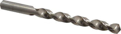 Cleveland - 31/64" 118° High Speed Steel Jobber Drill - Bright Finish, Right Hand Cut, Spiral Flute, Straight Shank, 5-7/8" OAL, Standard Point - Apex Tool & Supply