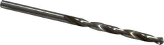 Cleveland - #25 118° High Speed Steel Jobber Drill - Bright Finish, Right Hand Cut, Spiral Flute, Straight Shank, 3" OAL, Standard Point - Apex Tool & Supply