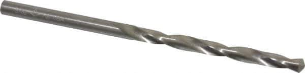 Cleveland - 5/32" 118° High Speed Steel Jobber Drill - Bright Finish, Right Hand Cut, Spiral Flute, Straight Shank, 3-1/8" OAL, Standard Point - Apex Tool & Supply