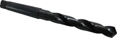 Cleveland - 1-1/8", 4MT 118° Point High Speed Steel Taper Shank Drill Bit - Apex Tool & Supply