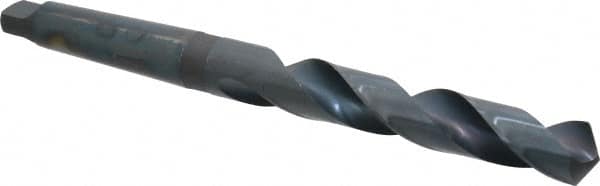 Cleveland - 1-1/4", 4MT 118° Point High Speed Steel Taper Shank Drill Bit - Apex Tool & Supply