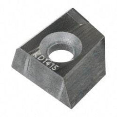 Kennametal - BGHX15L5 Grade KD1415 PCD Milling Insert - Uncoated, 0.197" Thick - Apex Tool & Supply