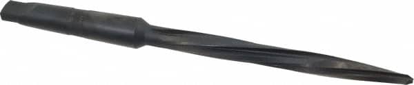 Cleveland - 1/2" Reamer Diam, 5/16" Small End Diam, 2MT Morse Taper Shank, 5-1/8" Flute, Bridge Reamer - Apex Tool & Supply