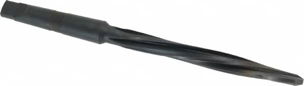 Cleveland - 9/16" Reamer Diam, 3/8" Small End Diam, 2MT Morse Taper Shank, 5-1/8" Flute, Bridge Reamer - Apex Tool & Supply