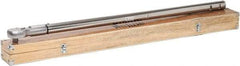 Value Collection - 1" Drive Micrometer Type Ratchet Head Torque Wrench - 660 Ft/Lb to 2,200 Ft/Lb Torque, 60" OAL, 7-1/2 Ft/Lb Graduation - Apex Tool & Supply