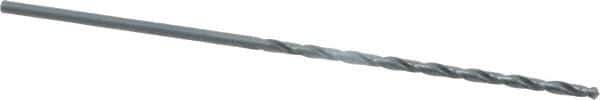 Cleveland - #36, 118° Point, Spiral Flute, High Speed Steel Taper Length Drill Bit - Oxide Finish, 2-1/2" Flute Length, 4-5/8" OAL, Series 2510 - Apex Tool & Supply