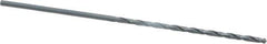 Cleveland - #36, 118° Point, Spiral Flute, High Speed Steel Taper Length Drill Bit - Oxide Finish, 2-1/2" Flute Length, 4-5/8" OAL, Series 2510 - Apex Tool & Supply