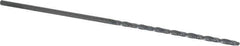 Cleveland - #38, 118° Point, Spiral Flute, High Speed Steel Taper Length Drill Bit - Oxide Finish, 2-1/2" Flute Length, 4-5/8" OAL, Series 2510 - Apex Tool & Supply