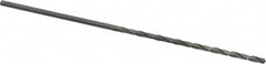 Cleveland - #40 118° Spiral Flute High Speed Steel Taper Length Drill Bit - Apex Tool & Supply