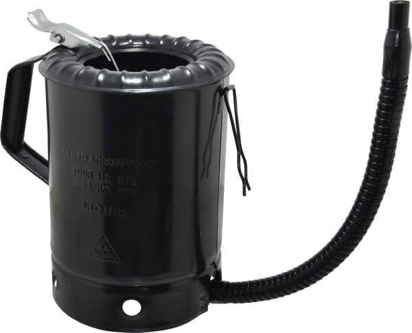 Plews - 14" Long Flexible Spout, Measure Oiler - Steel Body, Painted - Apex Tool & Supply