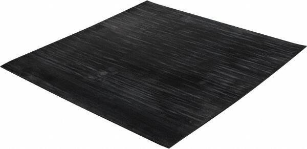 Made in USA - 12" Long, 12" Wide, 1/16" Thick, Buna-N Rubber Foam Sheet - 65 to 75 Durometer, Black, -20 to 180°F, 2,500 psi Tensile Strength, Plain Backing, Stock Length - Apex Tool & Supply