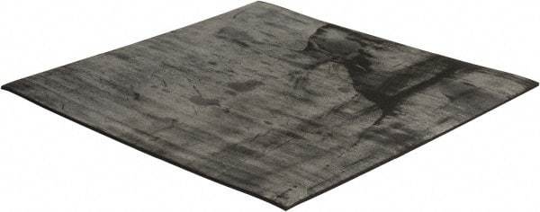 Made in USA - 12" Long, 12" Wide, 1/8" Thick, Buna-N Rubber Foam Sheet - 65 to 75 Durometer, Black, -20 to 180°F, 2,500 psi Tensile Strength, Plain Backing, Stock Length - Apex Tool & Supply