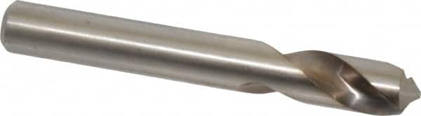 Cleveland - 1/2" Body Diam, 120°, 3-3/4" OAL, High Speed Steel Spotting Drill - Apex Tool & Supply