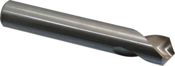 Cleveland - 1" Body Diam, 120°, 5" OAL, High Speed Steel Spotting Drill - Apex Tool & Supply