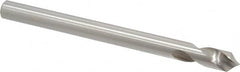 Cleveland - 1/2" Body Diam, 90°, 6" OAL, High Speed Steel Spotting Drill - Apex Tool & Supply