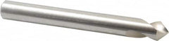 Cleveland - 1" Body Diam, 90°, 8" OAL, High Speed Steel Spotting Drill - Apex Tool & Supply