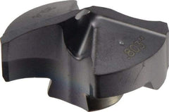 Iscar - Series IDI-SG, 20.4mm Diam Grade IC908 140° Replaceable Drill Tip - Carbide, TiAlN Finish, 20 Seat Size - Apex Tool & Supply