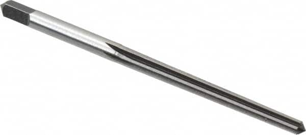 Cleveland - #2/0 Pin, 0.1462" Diam, 0.1137" Small End, 5/32" Diam Straight Shank, 1-9/16" Flute, Taper Pin Reamer - Apex Tool & Supply