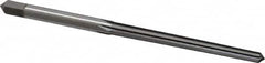 Cleveland - #0 Pin, 0.1638" Diam, 0.1287" Small End, 11/64" Diam Straight Shank, 1-11/16" Flute, Taper Pin Reamer - Apex Tool & Supply