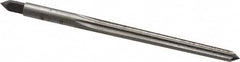 Cleveland - #2 Pin, 0.2008" Diam, 0.1605" Small End, 13/64" Diam Straight Shank, 1-15/16" Flute, Taper Pin Reamer - Apex Tool & Supply