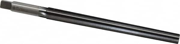 Cleveland - #8 Pin, 0.505" Diam, 0.3971" Small End, 7/16" Diam Straight Shank, 5-3/16" Flute, Taper Pin Reamer - Apex Tool & Supply