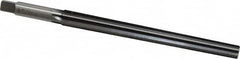 Cleveland - #8 Pin, 0.505" Diam, 0.3971" Small End, 7/16" Diam Straight Shank, 5-3/16" Flute, Taper Pin Reamer - Apex Tool & Supply