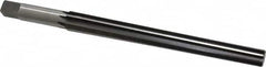 Cleveland - #10 Pin, 0.7216" Diam, 0.5799" Small End, 5/8" Diam Straight Shank, 6-13/16" Flute, Taper Pin Reamer - Apex Tool & Supply