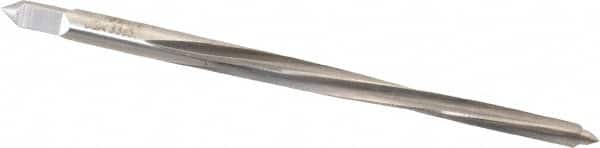 Cleveland - #3/0 Pin, 0.1302" Diam, 0.1029" Small End, 9/64" Diam Straight Shank, 1-5/16" Flute, Taper Pin Reamer - Apex Tool & Supply