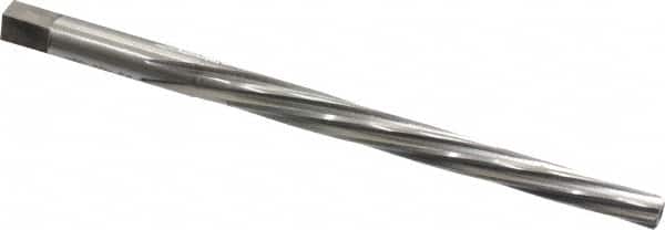 Cleveland - #3 Pin, 0.2294" Diam, 0.1813" Small End, 15/64" Diam Straight Shank, 2-5/16" Flute, Taper Pin Reamer - Apex Tool & Supply