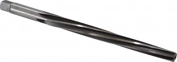 Cleveland - #7 Pin, 27/64" Diam, 0.3297" Small End, 13/32" Diam Straight Shank, 4-7/16" Flute, Taper Pin Reamer - Apex Tool & Supply