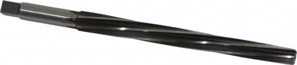 Cleveland - #8 Pin, 0.505" Diam, 0.3971" Small End, 7/16" Diam Straight Shank, 5-3/16" Flute, Taper Pin Reamer - Apex Tool & Supply