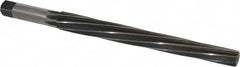 Cleveland - #10 Pin, 0.7216" Diam, 0.5799" Small End, 5/8" Diam Straight Shank, 6-13/16" Flute, Taper Pin Reamer - Apex Tool & Supply