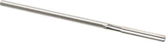 Cleveland - #1 High Speed Steel 6 Flute Chucking Reamer - Straight Flute, Straight Shank, 1-1/2" Flute Length, 6" OAL - Apex Tool & Supply