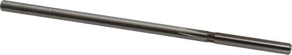 Cleveland - #7 High Speed Steel 6 Flute Chucking Reamer - Straight Flute, Straight Shank, 1-1/4" Flute Length, 5" OAL - Apex Tool & Supply