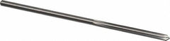 Cleveland - #24 High Speed Steel 6 Flute Chucking Reamer - Straight Flute, Straight Shank, 1" Flute Length, 4" OAL - Apex Tool & Supply