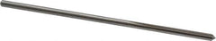 Cleveland - #31 High Speed Steel 6 Flute Chucking Reamer - Straight Flute, Straight Shank, 7/8" Flute Length, 3-1/2" OAL - Apex Tool & Supply