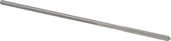 Cleveland - #37 High Speed Steel 4 Flute Chucking Reamer - Straight Flute, Straight Shank, 7/8" Flute Length, 3-1/2" OAL - Apex Tool & Supply