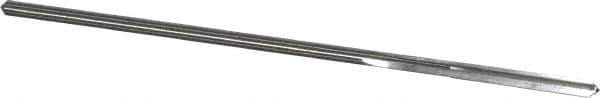 Cleveland - #38 High Speed Steel 4 Flute Chucking Reamer - Straight Flute, Straight Shank, 7/8" Flute Length, 3-1/2" OAL - Apex Tool & Supply