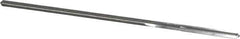 Cleveland - #38 High Speed Steel 4 Flute Chucking Reamer - Straight Flute, Straight Shank, 7/8" Flute Length, 3-1/2" OAL - Apex Tool & Supply