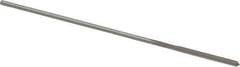 Cleveland - #49 High Speed Steel 4 Flute Chucking Reamer - Straight Flute, Straight Shank, 3/4" Flute Length, 3" OAL - Apex Tool & Supply