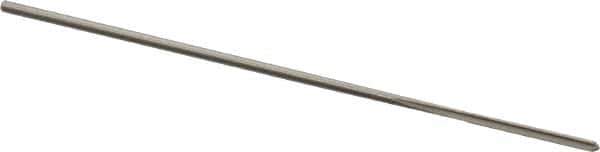 Cleveland - #55 High Speed Steel 4 Flute Chucking Reamer - Straight Flute, Straight Shank, 1/2" Flute Length, 2-1/2" OAL - Apex Tool & Supply