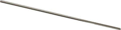 Cleveland - #55 High Speed Steel 4 Flute Chucking Reamer - Straight Flute, Straight Shank, 1/2" Flute Length, 2-1/2" OAL - Apex Tool & Supply