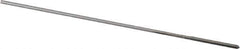 Cleveland - #58 High Speed Steel 4 Flute Chucking Reamer - Straight Flute, Straight Shank, 1/2" Flute Length, 2-1/2" OAL - Apex Tool & Supply