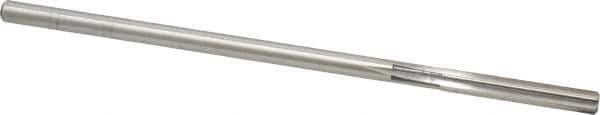 Cleveland - Letter B High Speed Steel 6 Flute Chucking Reamer - Straight Flute, Straight Shank, 1-1/2" Flute Length, 6" OAL - Apex Tool & Supply