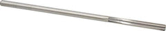 Cleveland - Letter B High Speed Steel 6 Flute Chucking Reamer - Straight Flute, Straight Shank, 1-1/2" Flute Length, 6" OAL - Apex Tool & Supply
