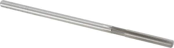 Cleveland - Letter G High Speed Steel 6 Flute Chucking Reamer - Straight Flute, Straight Shank, 1-1/2" Flute Length, 6" OAL - Apex Tool & Supply